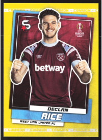 Declan Rice, Kartička, 2022-23 Topps Superstars UEFA Club Competitions, Common Yellow