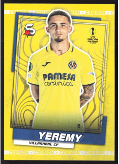 Yeremy, Kartička, 2022-23 Topps Superstars UEFA Club Competitions, Common Yellow