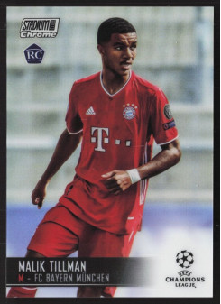 Malik Tillman, Kartička, 2020-21 Topps Stadium Club Chrome UEFA Champions League, Refractor