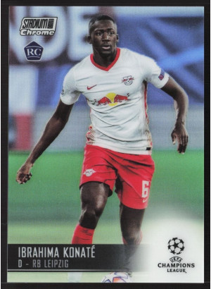 Ibrahima Konate, Card, 2020-21 Topps Stadium Club Chrome UEFA Champions League, Refractor