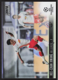 Hee-chan Hwang, Kartička, 2020-21 Topps Stadium Club Chrome UEFA Champions League, Refractor