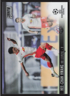 Hee-chan Hwang, Card, 2020-21 Topps Stadium Club Chrome UEFA Champions League, Refractor