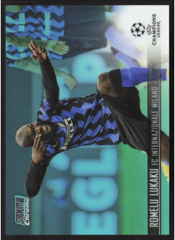 Romelu Lukaku, Kartička, 2020-21 Topps Stadium Club Chrome UEFA Champions League, LIMIT