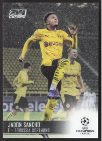 Jadon Sancho, Kartička, 2020-21 Topps Stadium Club Chrome UEFA Champions League, BASE