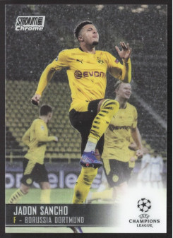 Jadon Sancho, Kartička, 2020-21 Topps Stadium Club Chrome UEFA Champions League, BASE