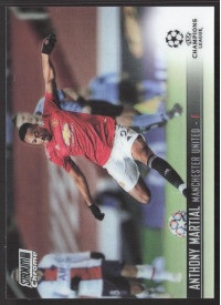 Anthony Martial, Kartička, 2020-21 Topps Stadium Club Chrome UEFA Champions League, BASE