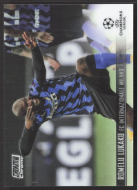 Romelu Lukaku, Kartička, 2020-21 Topps Stadium Club Chrome UEFA Champions League, BASE