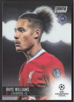 Rhys Williams, Kartička, 2020-21 Topps Stadium Club Chrome UEFA Champions League, BASE