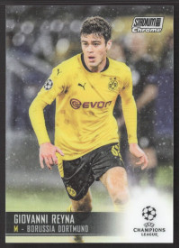 Giovanni Reyna, Kartička, 2020-21 Topps Stadium Club Chrome UEFA Champions League, BASE