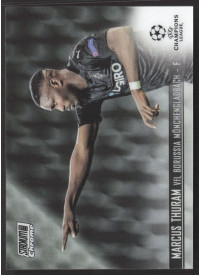 Marcus Thuram, Kartička, 2020-21 Topps Stadium Club Chrome UEFA Champions League, BASE