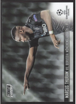 Marcus Thuram, Kartička, 2020-21 Topps Stadium Club Chrome UEFA Champions League, BASE
