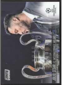 Julio Cesar, Kartička, 2020-21 Topps Stadium Club Chrome UEFA Champions League, BASE