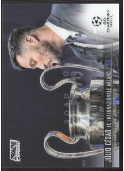 Julio Cesar, Kartička, 2020-21 Topps Stadium Club Chrome UEFA Champions League, BASE