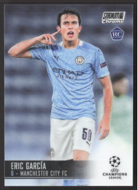 Eric Garcia, Kartička, 2020-21 Topps Stadium Club Chrome UEFA Champions League, BASE