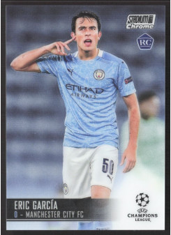 Eric Garcia, Kartička, 2020-21 Topps Stadium Club Chrome UEFA Champions League, BASE
