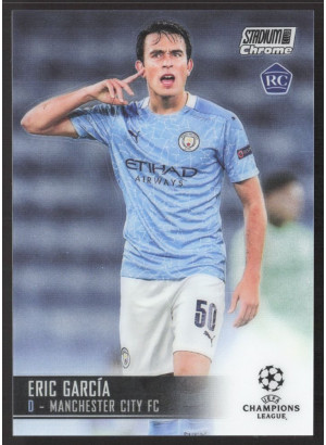 Eric Garcia, Card, 2020-21 Topps Stadium Club Chrome UEFA Champions League, BASE
