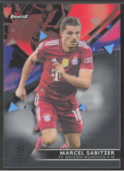 Marcel Sabitzer, Kartička, Topps UEFA Champions League Finest 2021-2022, BASE