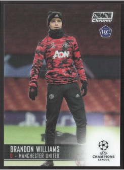 Brandon Williams, Kartička, 2020-21 Topps Stadium Club Chrome UEFA Champions League, BASE