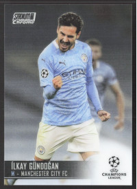 Ilkay Gundogan, Kartička, 2020-21 Topps Stadium Club Chrome UEFA Champions League, BASE