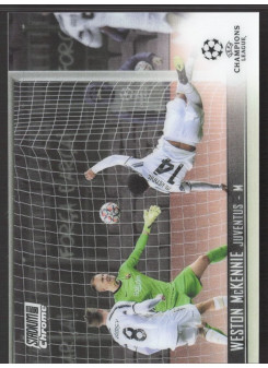 Weston McKennie, Kartička, 2020-21 Topps Stadium Club Chrome UEFA Champions League, BASE