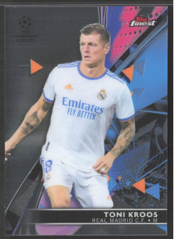 Toni Kroos, Kartička, Topps UEFA Champions League Finest 2021-2022, BASE