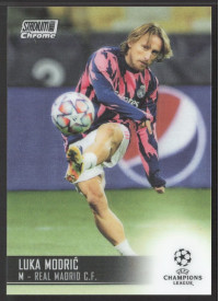 Luka Modric, Kartička, 2020-21 Topps Stadium Club Chrome UEFA Champions League, BASE