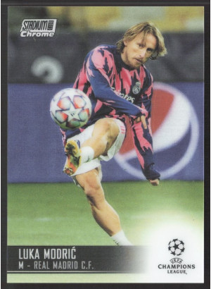 Luka Modric, Card, 2020-21 Topps Stadium Club Chrome UEFA Champions League, BASE