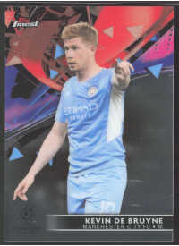 Kevin De Bruyne, Kartička, Topps UEFA Champions League Finest 2021-2022, BASE