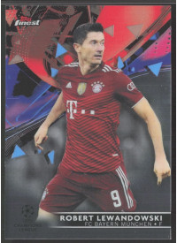Robert Lewandowski, Kartička, Topps UEFA Champions League Finest 2021-2022, BASE