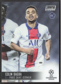Colin Dagba, Kartička, 2020-21 Topps Stadium Club Chrome UEFA Champions League, BASE