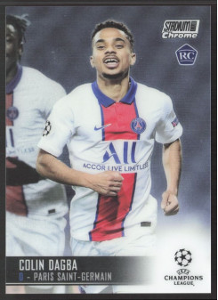 Colin Dagba, Kartička, 2020-21 Topps Stadium Club Chrome UEFA Champions League, BASE