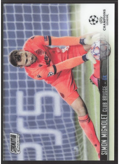 Simon Mignolet, Kartička, 2020-21 Topps Stadium Club Chrome UEFA Champions League, BASE