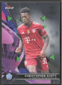 Christopher Scott, Kartička, Topps UEFA Champions League Finest 2021-2022, BASE