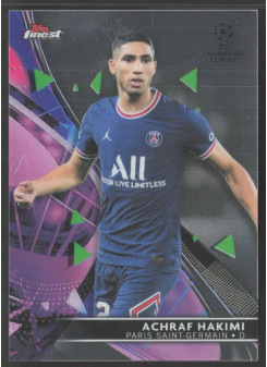 Achraf Hakimi, Kartička, Topps UEFA Champions League Finest 2021-2022, BASE