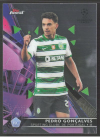 Pedro Goncalves, Kartička, Topps UEFA Champions League Finest 2021-2022, BASE