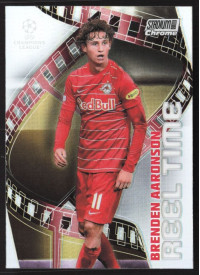 Brenden Aaronson, Kartička, 2021-22 Topps Stadium Club Chrome UEFA Champions League, INSERT