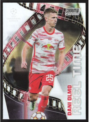 Dani Olmo, Card, 2021-22 Topps Stadium Club Chrome UEFA Champions League, INSERT