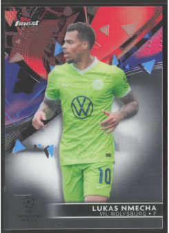 Lukas Nmecha, Kartička, Topps UEFA Champions League Finest 2021-2022, BASE