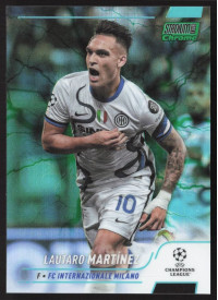 Lautaro Martínez, Kartička, 2021-22 Topps Stadium Club Chrome UEFA Champions League, LIMIT