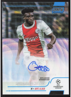 Mohammed Kudus, Kartička, 2021-22 Topps Stadium Club Chrome UEFA Champions League, AUTOGRAPH