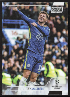 Mason Mount, Kartička, 2021-22 Topps Stadium Club Chrome UEFA Champions League, Refractor