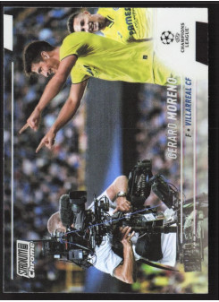 Gerard Moreno, Kartička, 2021-22 Topps Stadium Club Chrome UEFA Champions League, Refractor
