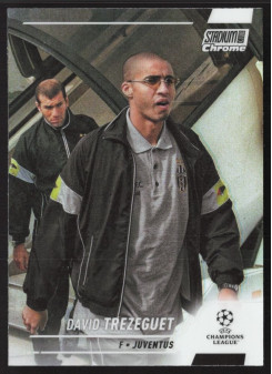 David Trezeguet, Kartička, 2021-22 Topps Stadium Club Chrome UEFA Champions League, Refractor