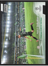 Pablo Sarabia, Kartička, 2021-22 Topps Stadium Club Chrome UEFA Champions League, Refractor