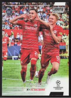 Luka SucicRC, Kartička, 2021-22 Topps Stadium Club Chrome UEFA Champions League, Refractor