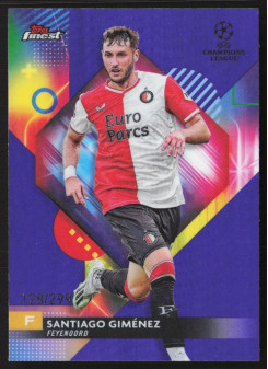 Santiago Gimenez, Kartička, Topps Finest UEFA Club Competitions 2023-24, LIMIT