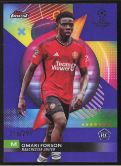 Omari Forson, Kartička, Topps Finest UEFA Club Competitions 2023-24, LIMIT