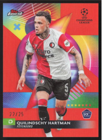 Quilindschy Hartman, Kartička, Topps Finest UEFA Club Competitions 2023-24, LIMIT