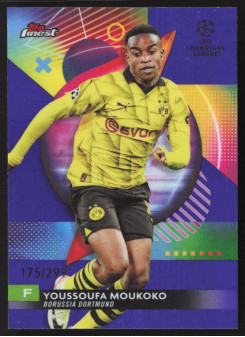 Youssoufa Moukoko, Kartička, Topps Finest UEFA Club Competitions 2023-24, LIMIT