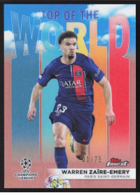 Warren Zaire-Emery, Kartička, Topps Finest UEFA Club Competitions 2023-24, LIMIT